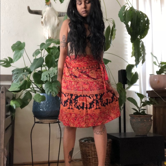 Dresses & Skirts - Indian Cotton Wrap Skirt